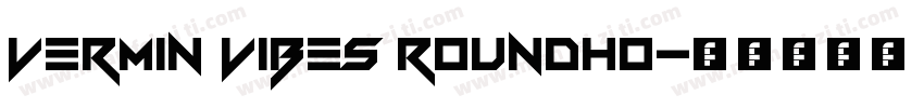 Vermin Vibes Roundho字体转换